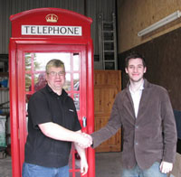 Presentation of the Phoney Box to be used in the Mongol Rally 2008