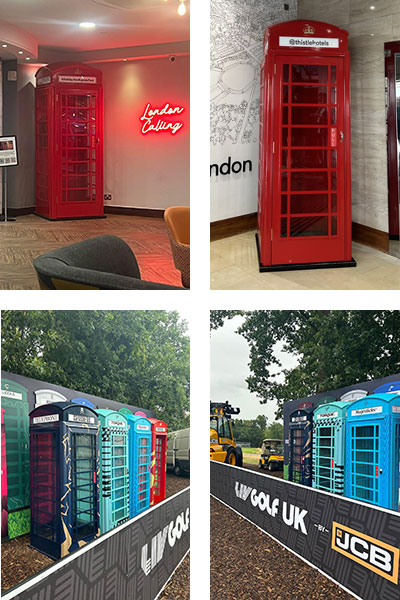 Examples of The Phoney Box products from 2024/2025